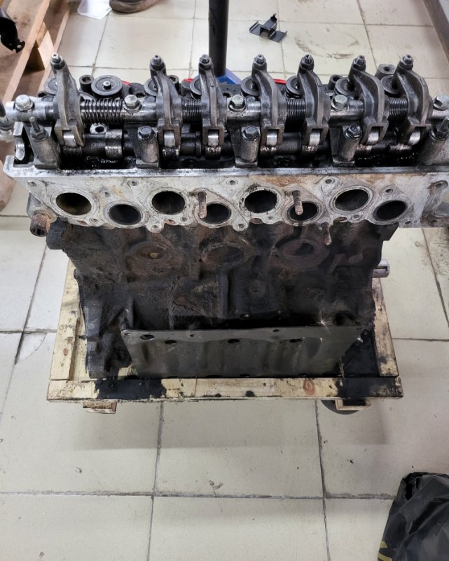 Двигатель Mitsubishi L200 2005 K74T 4D56 MD977408 Б/У