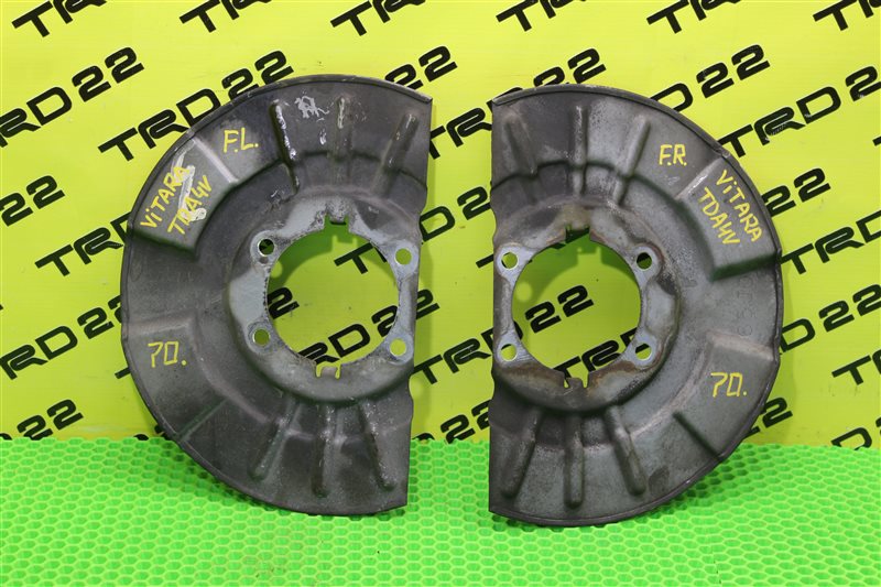 Щиток тормозного диска передний Suzuki Grand Vitara 2005-2015 TDA4W J24B 55221-65J01 контрактная