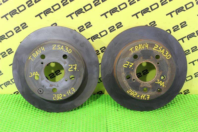 Тормозной диск задний Toyota RAV4 2014 ZSA30 1AZ-FE 42431-42060 контрактная