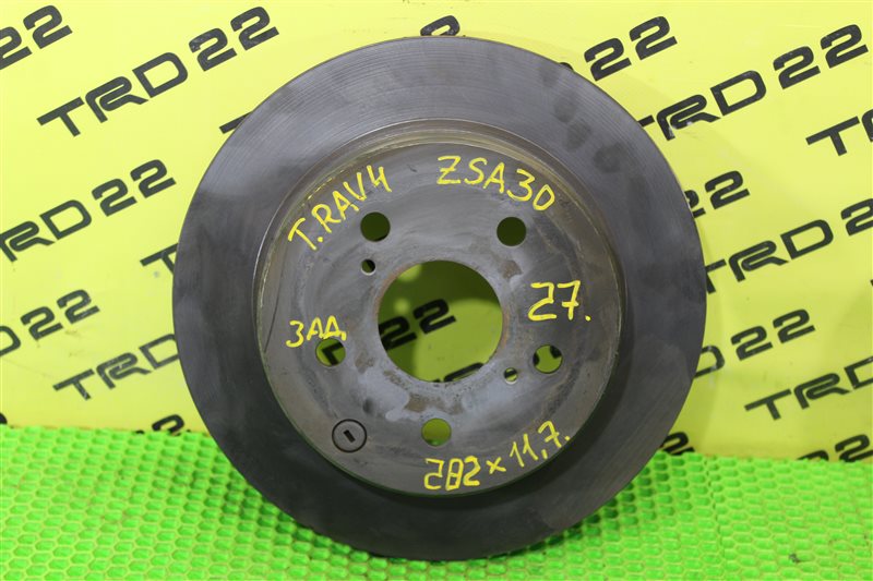 Тормозной диск задний RAV4 2014 ZSA30 1AZ-FE