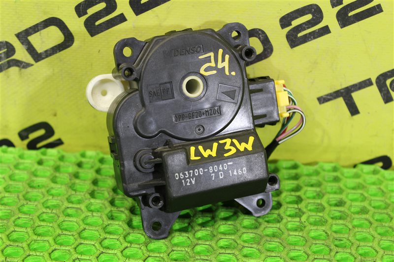 Сервопривод заслонки печки Mazda MPV 2003 LW3W L3 L081-61-A70 контрактная