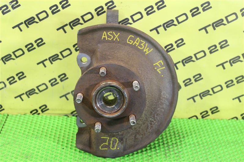 Ступица передняя левая Mitsubishi ASX 2014 GA3W 4B10 3870A007 контрактная