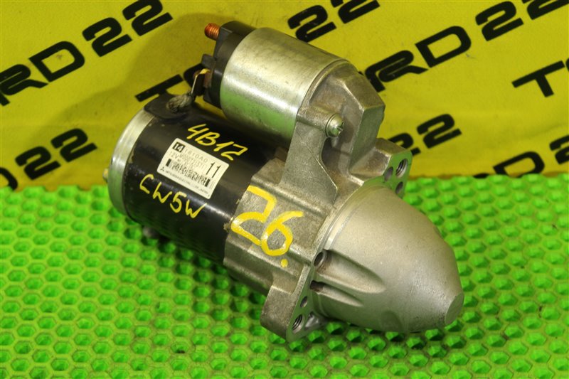 Стартер Mitsubishi Outlander 2011 CW5W 4B12 1810A011 контрактная