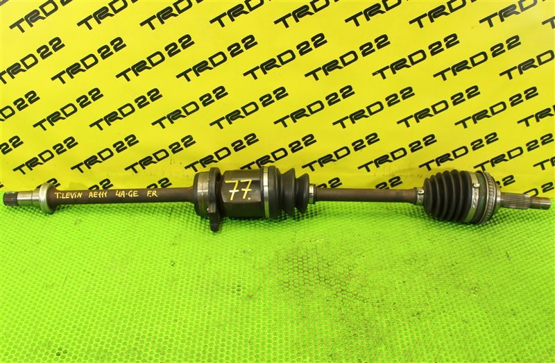Привод передний правый Toyota Corolla Levin 2000 AE111 4A-GE 43410-12313 контрактная