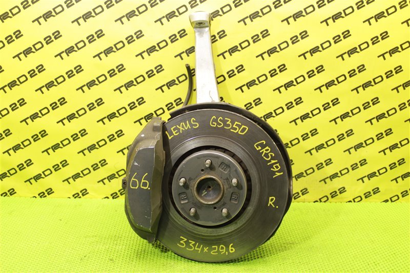 Суппорт тормозной передний GS350 2010 GRS196 2GR-FSE