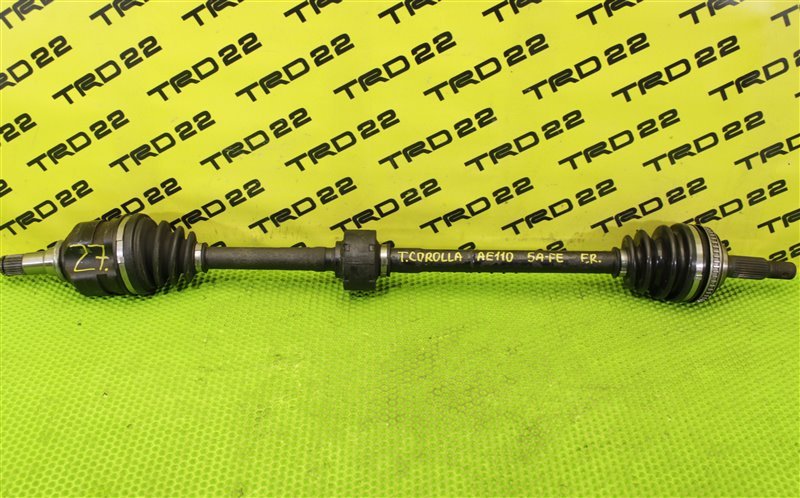 Привод передний правый Toyota Corolla 1999 AE110 5A-FE 43410-20450 контрактная