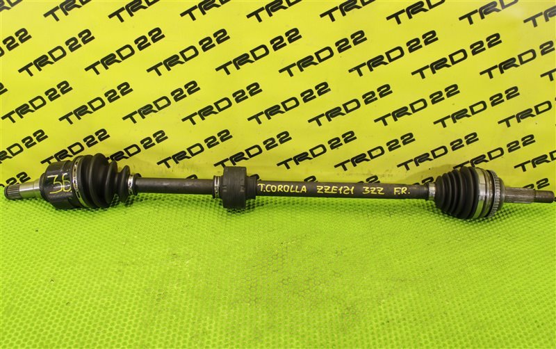 Запчасть привод передний правый Toyota Corolla 2004 ZZE121 3ZZ-FE 43410-02240 контрактная Привод передний правый Toyota Corolla 2004 ZZE121 3ZZ-FE 43410-02240 контрактная