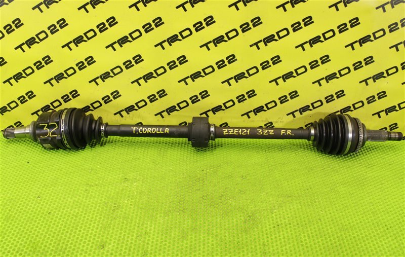 Привод передний правый Toyota Corolla 2004 ZZE121 3ZZ-FE 43410-02240 контрактная