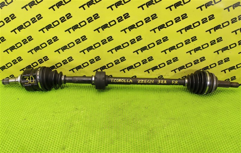 Привод передний правый Toyota Corolla 2004 ZZE121 3ZZ-FE 43410-02240 контрактная