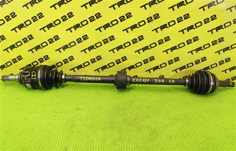 Привод передний правый Toyota Corolla 2004 ZZE121 3ZZ-FE 43410-02240 контрактная