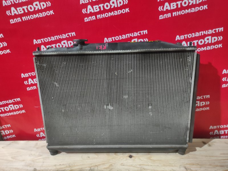 Радиатор основной Honda Stepwgn RK1 R20A 2012 19010-R0A-J02 с диффузором (дефект на фото)