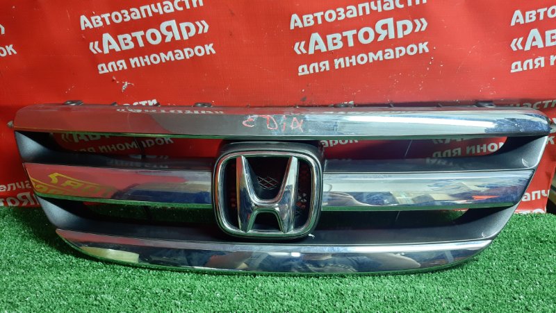 Решетка радиатора Honda Edix BE4 K20A 2002 хром