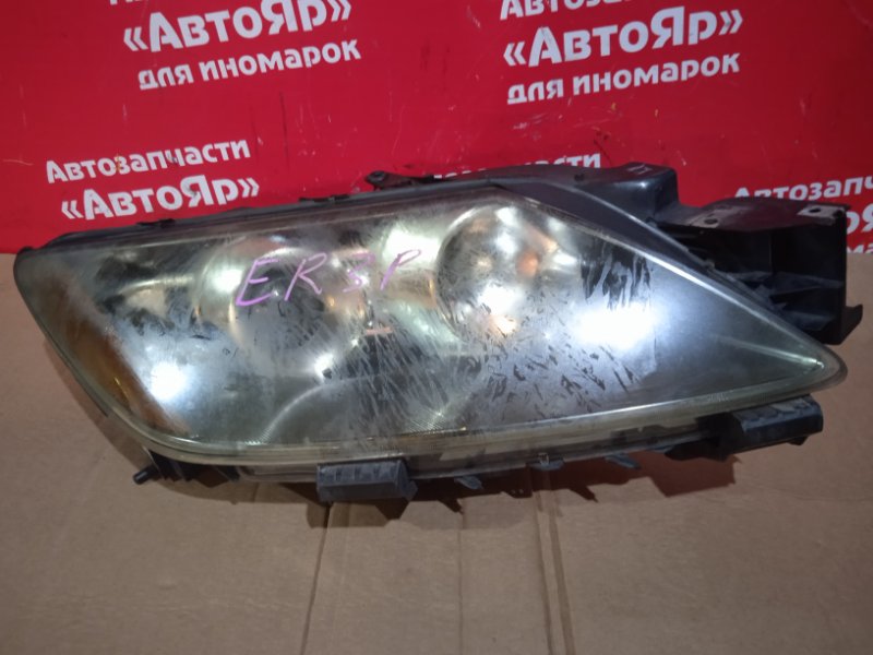 Фара Mazda Cx-7 ER3P L3-VDT 02.2007 передняя правая 100-41026, ксенон, корректор, линза. Лампа исправна,