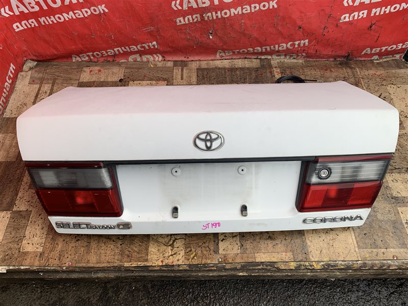 Крышка багажника Toyota Corona ST190 4S-FE 04.1995 2-ая модель Код краски 040