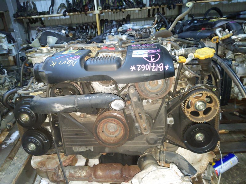 Двигатель Subaru Legacy BE5 EJ206 2000 EJ206 DXCBE, Twin Turbo, пробег 99т.км., цена указана без навесного