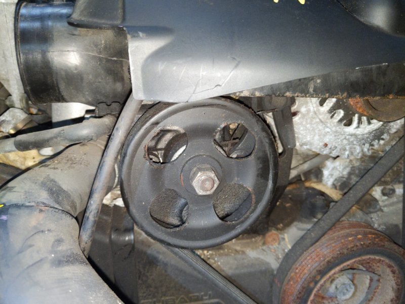 Насос гидроусилителя Subaru Legacy BE5 EJ206 2000 34430AE020 / 34430AE021