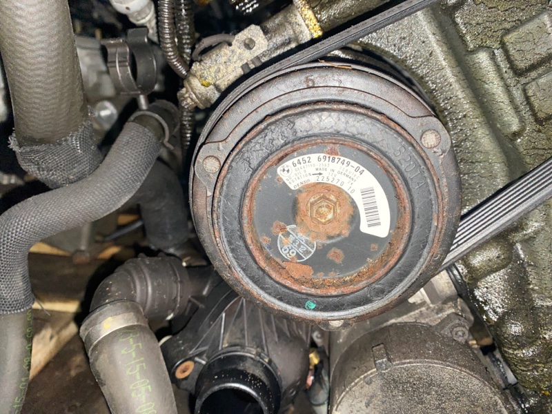 Компрессор кондиционера Bmw X3 E83 N52B25A 06.2008 64526918749