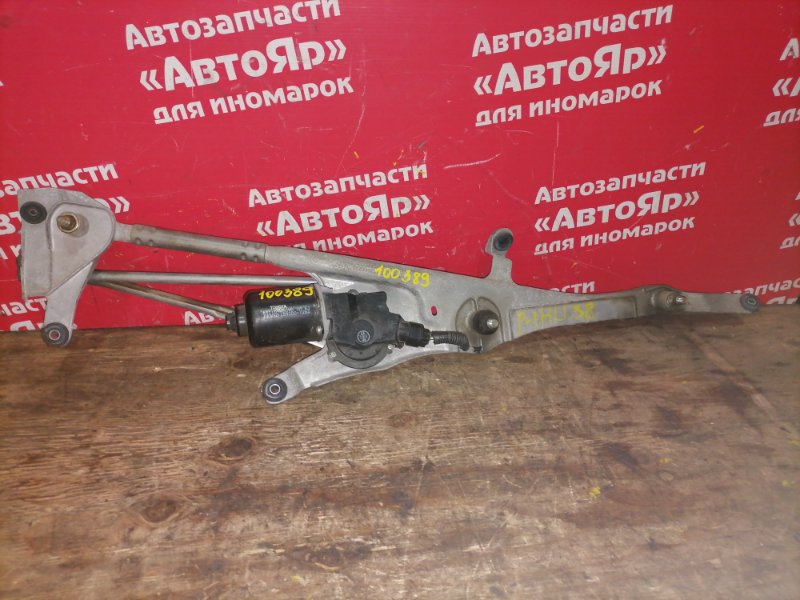 Механизм стеклоочистителя Toyota Harrier MHU38W 3MZ-FE 07.2007 передний Правый руль! 85110-48090
