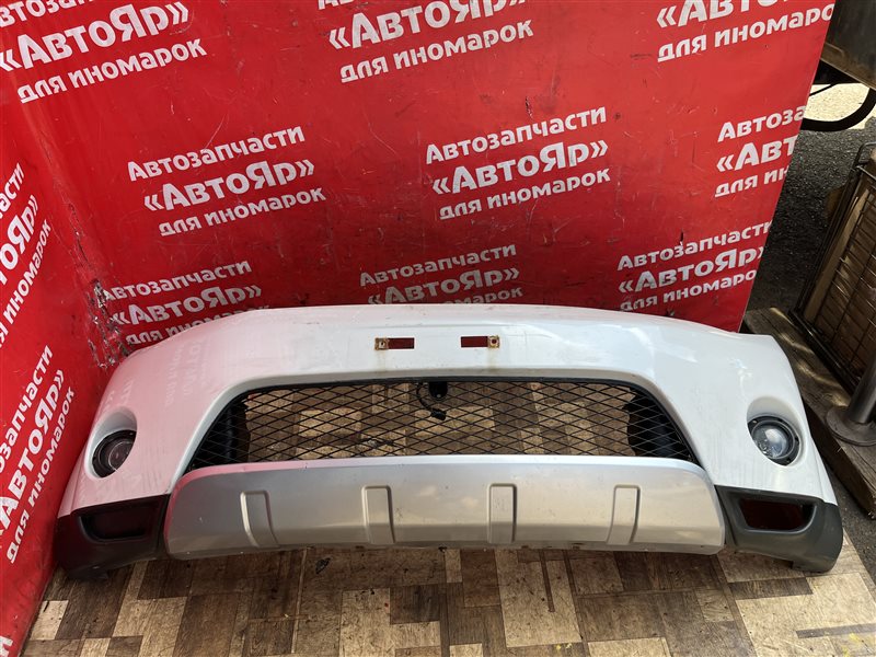 Бампер Mitsubishi Outlander Xl CW6W 6B31 2007 передний В сборе. Код краски W13.