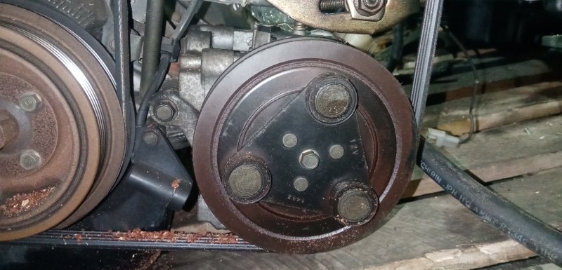 Компрессор кондиционера Mazda Familia BJ5P ZL-DE 2002 B25F-61-K00A / B1234122