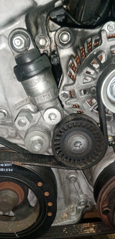 Ролик натяжной Mazda Atenza GJEFW PE-VPR 2012 С натяжителем.