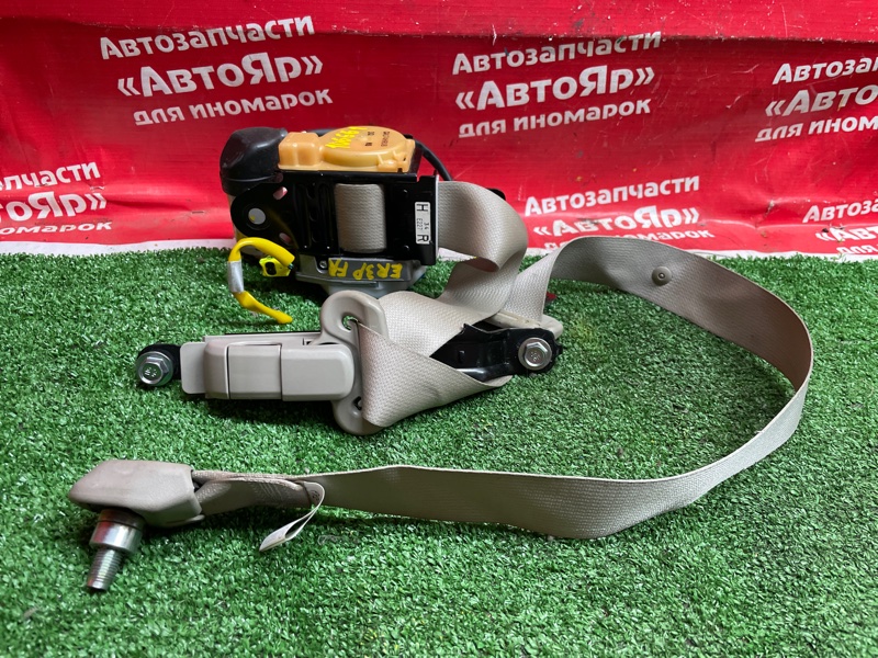 Ремень безопасности Mazda Cx-7 ER3P L3-VDT 2008 передний правый Бежевый с зарядом.
