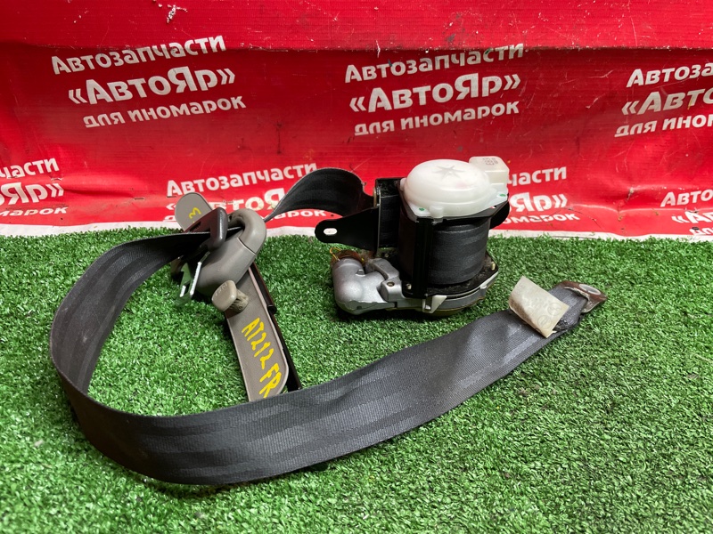 Ремень безопасности Toyota Carina AT212 5A-FE 2000 передний правый Темно серый с зарядом,