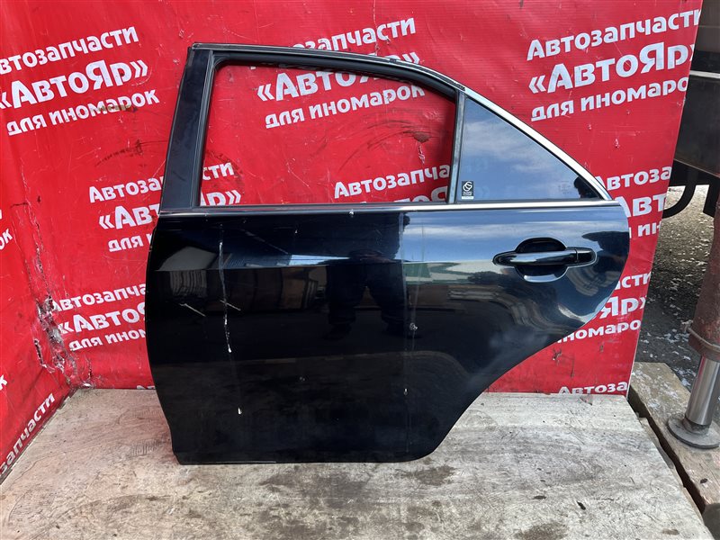 Дверь боковая Toyota Camry ACV40 2AZ-FE 2008 задняя левая В сборе. Код краски 202.