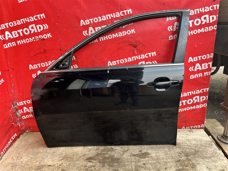 Дверь боковая Toyota Camry ACV40 2AZ-FE 2008 передняя левая В сборе. Код краски 202. Замят уголок.