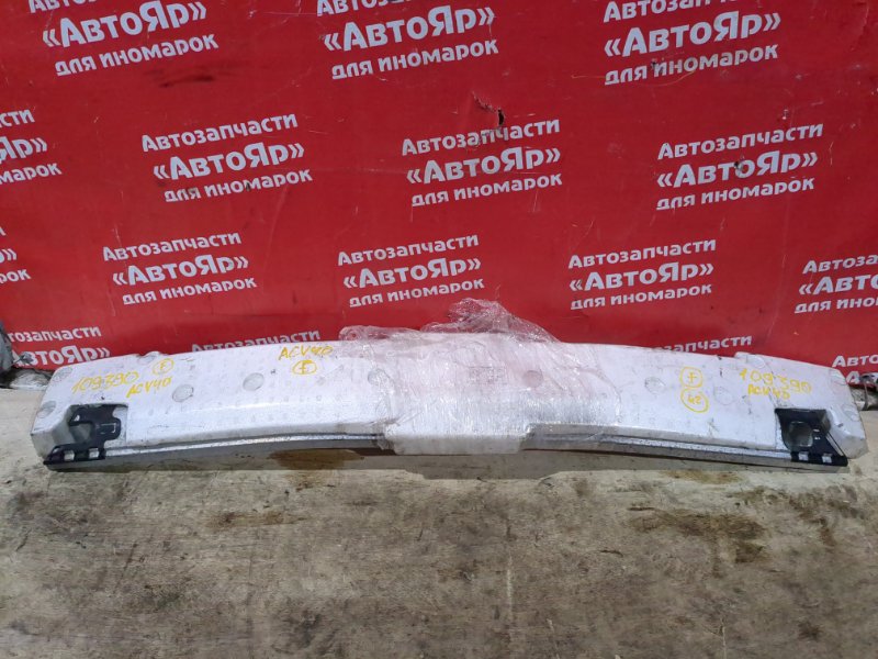 Усилитель бампера Toyota Camry ACV40 2AZ-FE 2008 передний 52021-33140 швеллер + пенопласт.