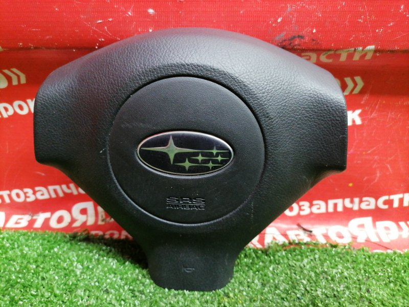 Airbag Subaru Legacy BPE EZ30 2006 Черный. С зарядом. 2 фишки. Состояние на фотографиях.
