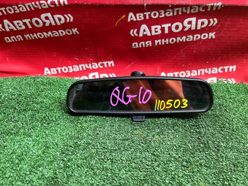 Зеркало салонное Nissan Bluebird Sylphy QG10 QG18DE 2002 Маленький дефект полотна.