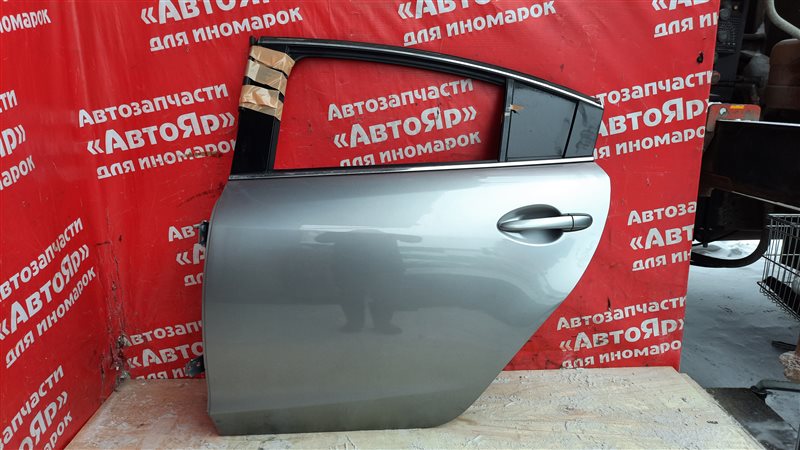 Дверь боковая Mazda Atenza GJ5FP PY-VPR 2012 задняя левая Седан!!! Цена за голую. Код краски 38P. .