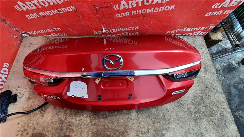 Крышка багажника Mazda Atenza GJ5FP PY-VPR 2013 Код краски 41V
