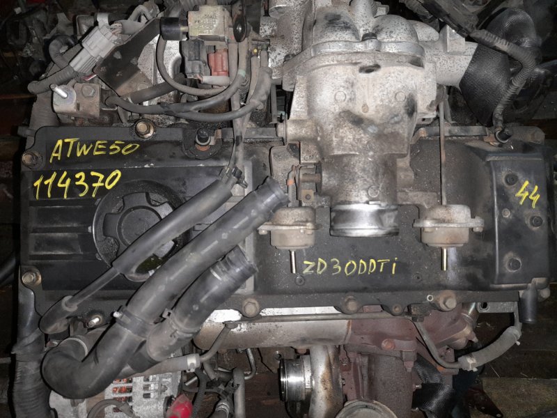 Двигатель Nissan Elgrand ATWE50 ZD30DDTI 2000 Пробег 143т.км., цена указана без навесного