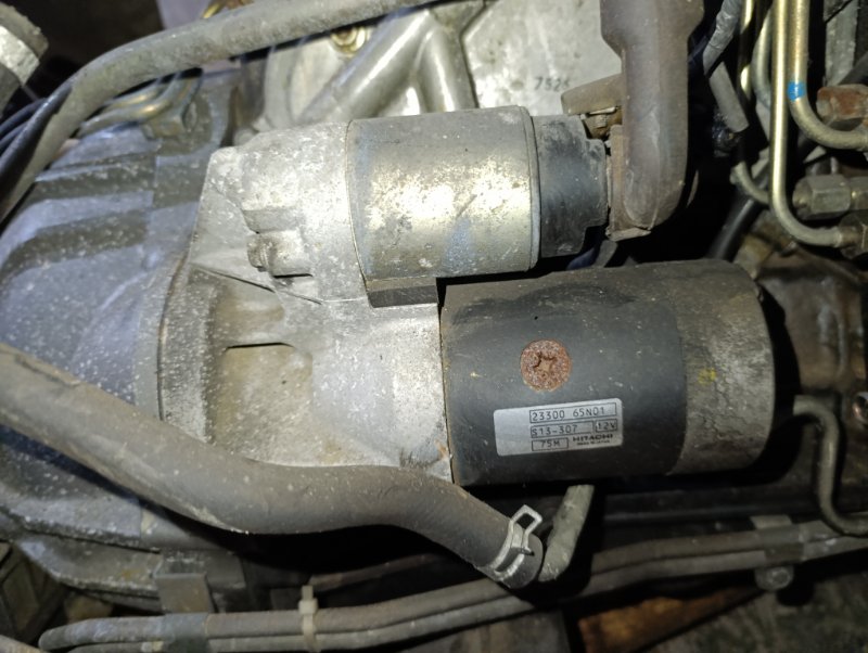 Стартер NISSAN ELGRAND 1997 AVWE50 QD32ETI 23300-65N01 Б/У