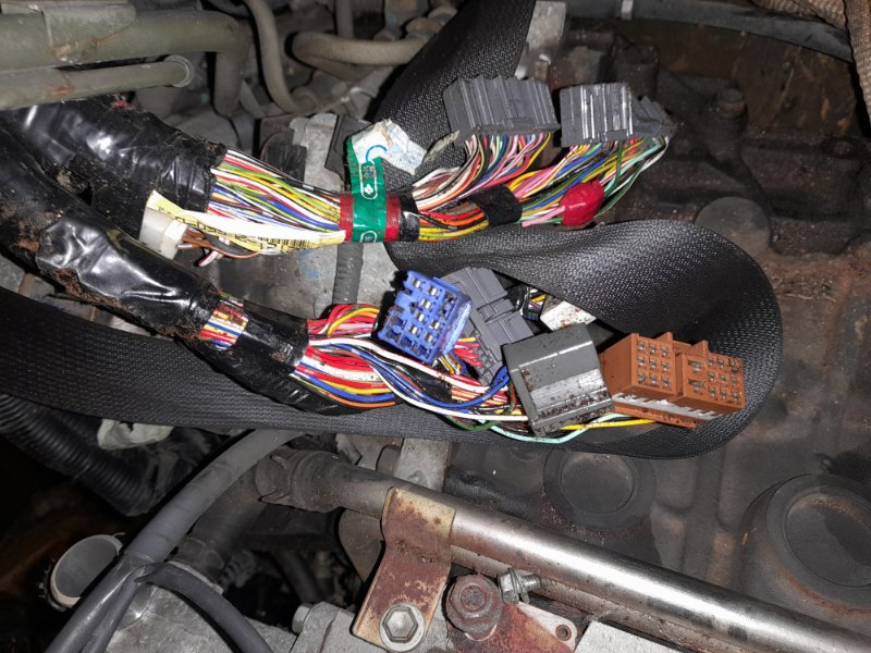 Коса ДВС TOYOTA CORONA 1995 ST195G 3S-FE Б/У