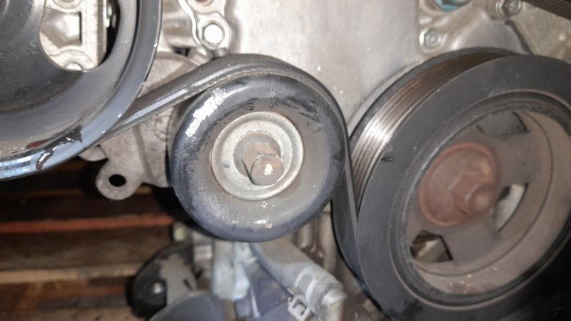 Ролик натяжной NISSAN TEANA 2009 PJ32 VQ35DE 11955JA10A Б/У