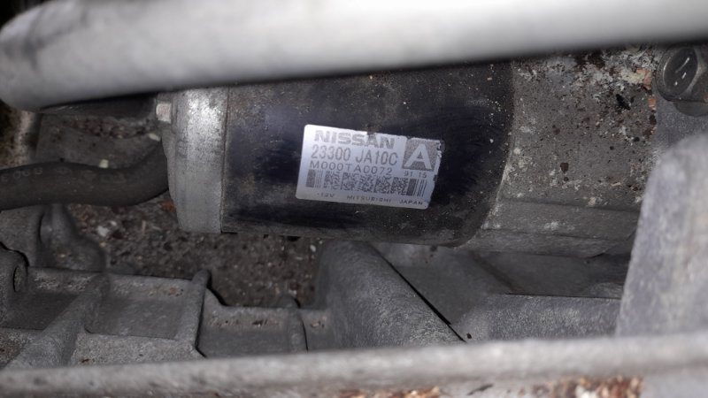 Стартер TEANA 2009 PJ32 VQ35DE