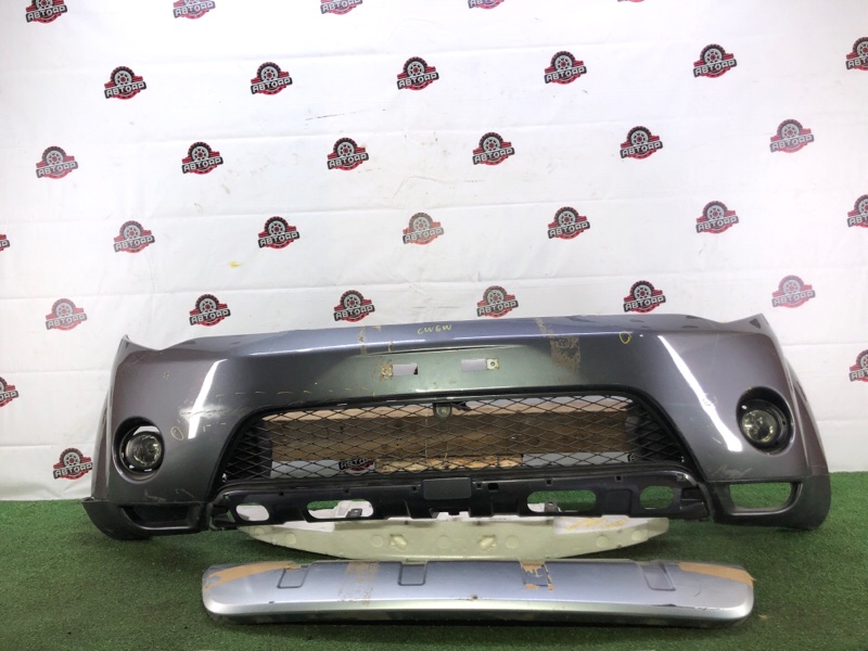 Бампер передний MITSUBISHI OUTLANDER 2008 CW6W 6B31 6400A957HC контрактная