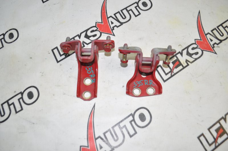 Петли двери задние правые (парой) Mitsubishi Airtrek 2003 CU2W 4G63T MR302270 контрактная