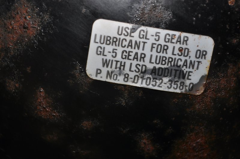 Мост задний в сборе LSD (ГП 4.55) VehiCross 1998 UGS25DW 6VD1