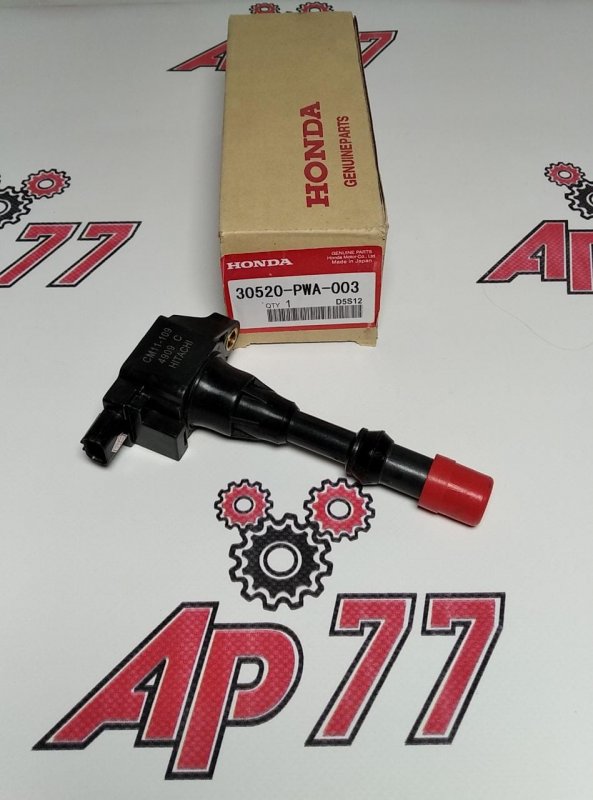 Запчасть катушка зажигания Honda передний ряд Hitachi 30520PWA003 L12A 30520PWA003 новая Катушка зажигания Honda передний ряд Hitachi 30520PWA003 L12A 30520PWA003 новая