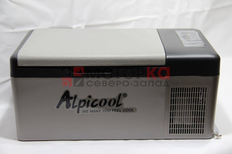Автохолодильник 15 литров Alpicool (компрессорный) до -20С