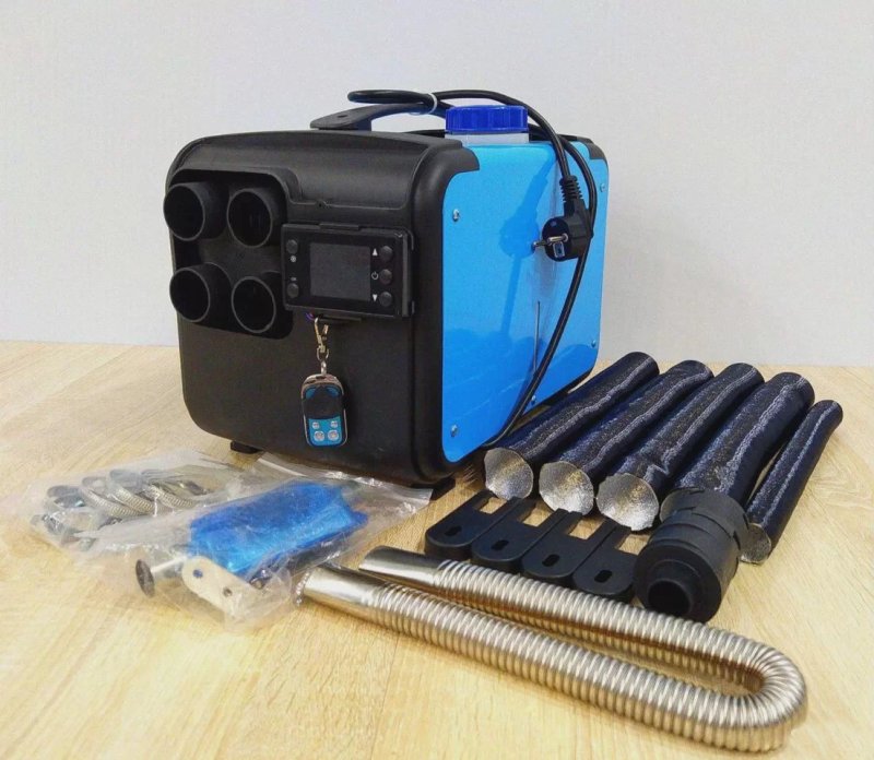 Автономный отопитель 12В 220В переносной Taiwan новая