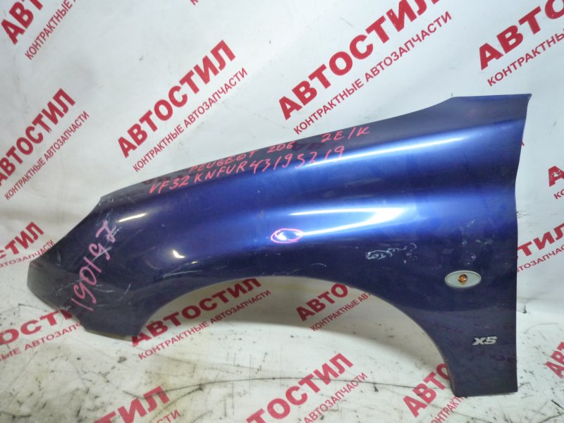 Крыло Peugeot 206 VF32 TU5JP4 2003 переднее левое