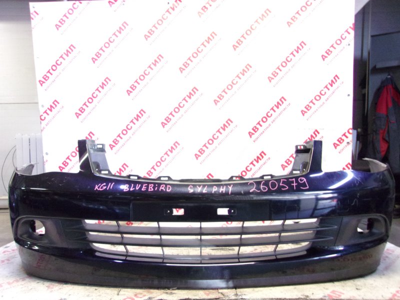 Бампер Nissan Bluebird Sylphy G11, KG11, NG11 HR15 2005-2012 передний
