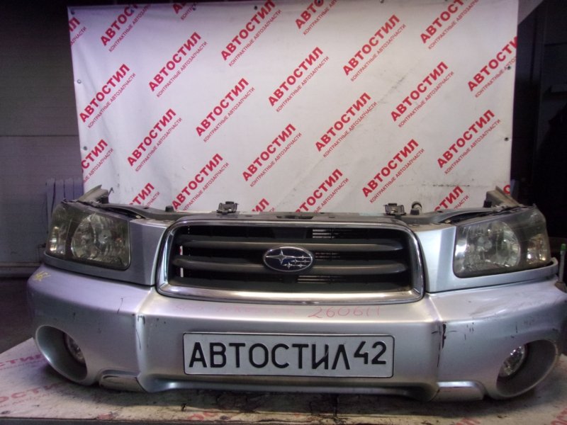 Nose cut SUBARU FORESTER SG5 EJ20 2003 БЕЗ РАДИАТОРА ОЖ! (б/у)