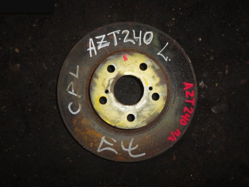 Диск тормозной Toyota Allion AZT240 1AZ-FSE 2001 передний (б/у)
