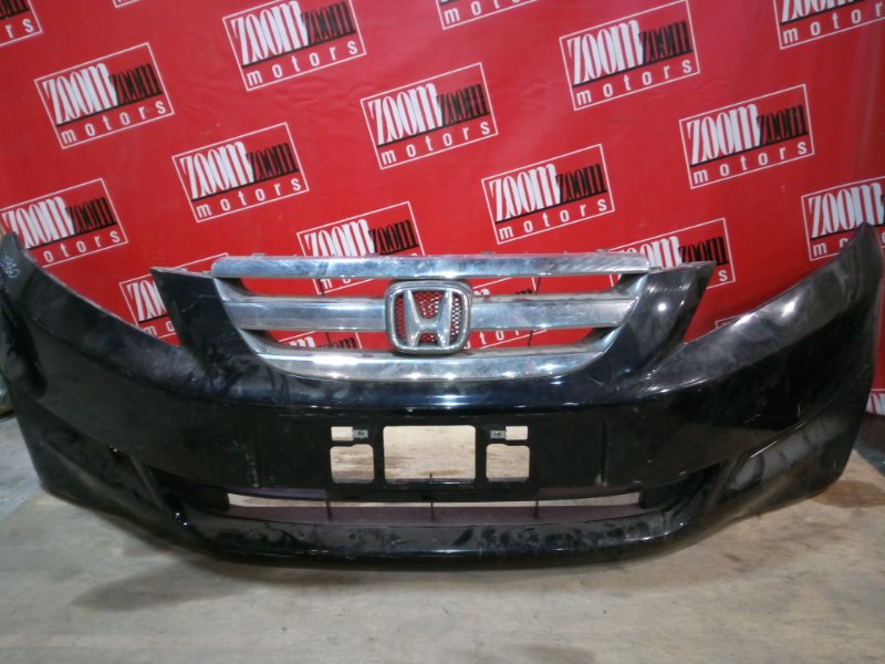 Бампер Honda Edix BE1 D17A 2004 передний черный (б/у)